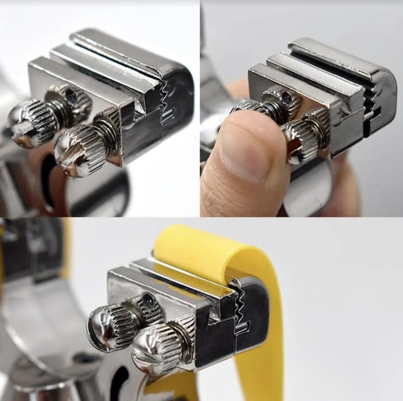 Materiales de alta calidad: aleación de aluminio, goma antideslizante, acero inoxidable